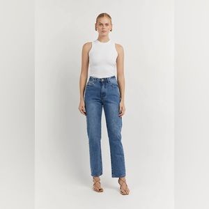 DISSH Finley Mid Blue Denim Jean